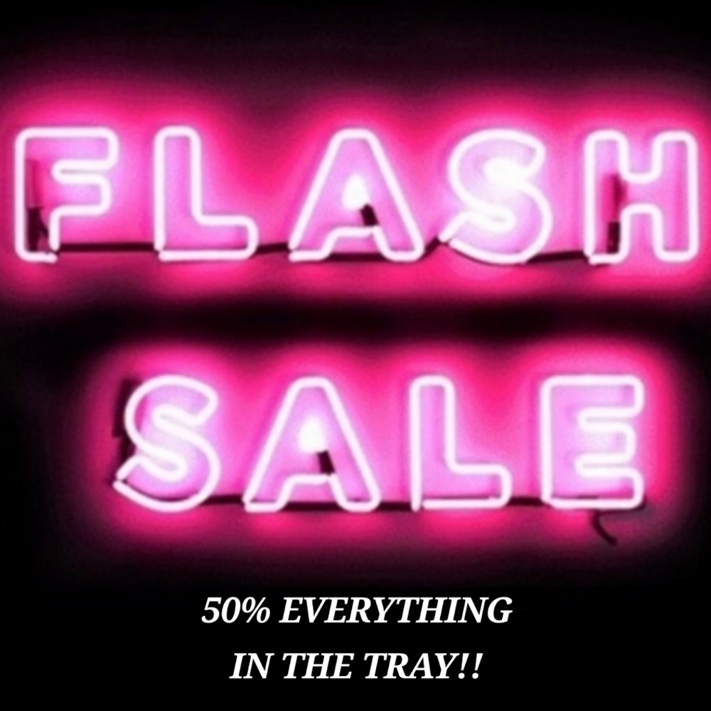 50% EVERYTHING IN THE TRAY!!! 2/16/24 @ 1:00PM